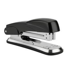 Modern office stapler isolated on transparent background