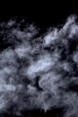 Monochrome Clouds In Black And White