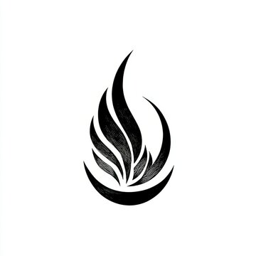 Regaip Kandili pictogram black and white icon