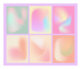 set of colorful abstract backgrounds