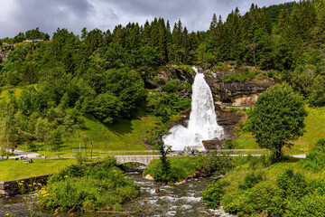 Steinsdalsfoss, Norway © Kushnirov Avraham