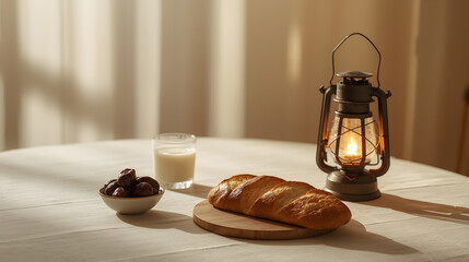 Traditional Iftar Table Setting