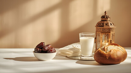 Traditional Iftar Table Setting