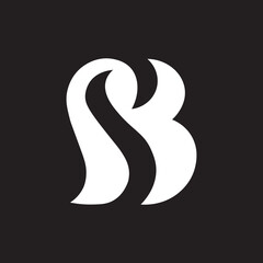 SB logo design branding template.