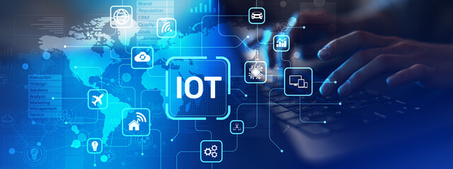 IOT Internet of Things and Smart Connectivity for Digital Transformation.