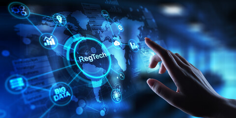 RegTech Interface Emerging from Processor Circuit with Human Interaction.