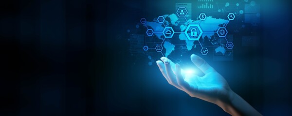 Global Cybersecurity Network for Protecting Digital Data and Business Information.