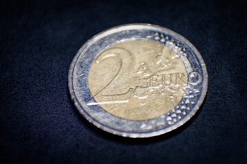 Euro Coin Belgian Edition Close U