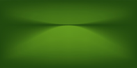 Empty Green Studio background.used for display product eps 10