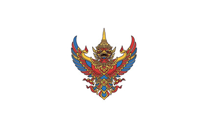 Thailand Garud Emblem - National Symbol