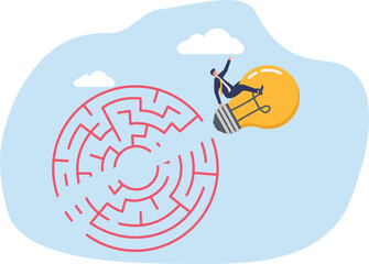 Illustrating of business activities, eps 10