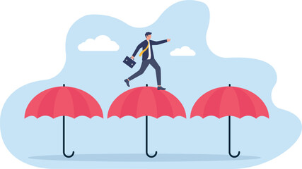 Illustrating of business activities, eps 10