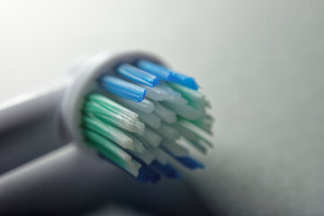 Electric Toothbrush Replacement Head Macro