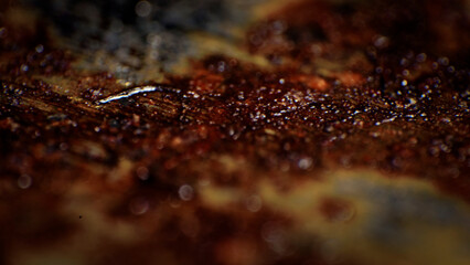 Macro of Rusty Corroded Metal Surface