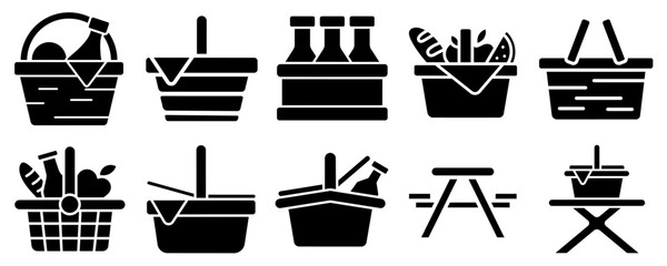 picnic icon isolated sign symbol vector illustration - Collection of high quality vector icons