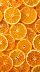 Citrus slices for food blogs, healthy eating promotions, summerthemed designs, vitamin c advertisements, and refreshing beverage concepts.