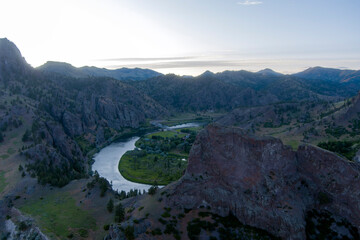 Tower Rock State Park, Montana in June