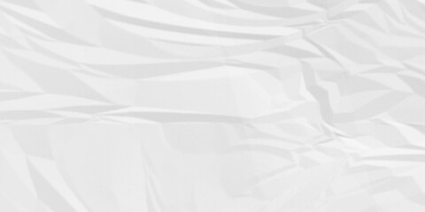 Obraz premium Creased paper parchment white blank page detail wrinkle blank white canvas. old paper crumple texture wrinkle. parchment empty letter texture.