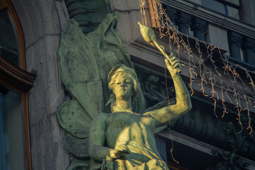 Saint-Petersburg in daylight at winter Russia