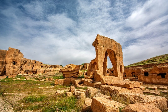 The ruins of Dara Mesopotamia, Mardin,Turkey