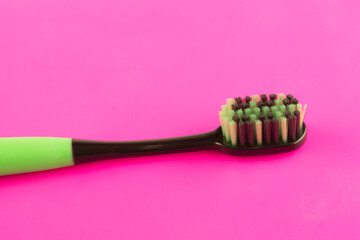 new modern toothbrush isolated background