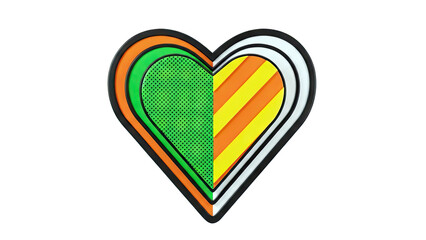 Layered Heart Shape Design