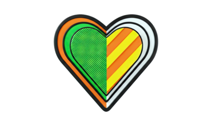 Layered Heart Shape Design