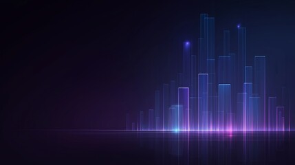 Digital data structure protected by transparent layers in dark background environment