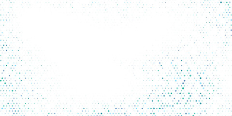 blue and green dots over white background. circles halftone design. template pattern for web pages.