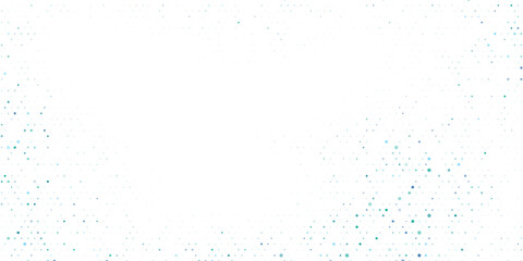 blue and green dots over white background. circles halftone design. template pattern for web pages.