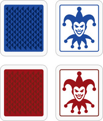 Joker symbol card design game