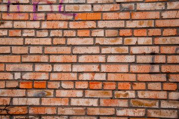 Obraz premium Vintage Brick Masonry Wall Background