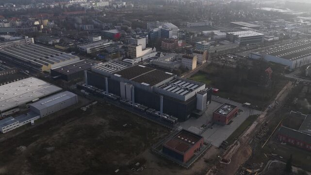 Datacenter Aerial View Berlin, Germany.