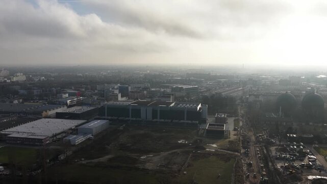 Datacenter Aerial View Berlin, Germany.