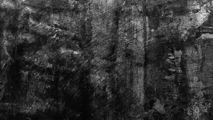 Abstract Dark Gray Texture with Scratched Surface and Depth