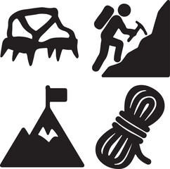 Obraz premium vector illustration of a hammer hammer and anvil hammer and sickle