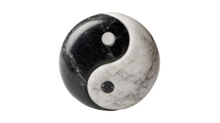 Yin Yang Marble Ball