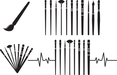 Artist Eps, Vector Images black and white