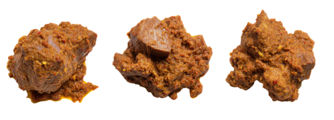 Savory spice mix culinary delight transparent background food close-up