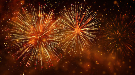 Spectacular fireworks display city park event highlights night sky vibrant celebration atmosphere