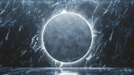 Mockup Ready Background With Large Blank Center