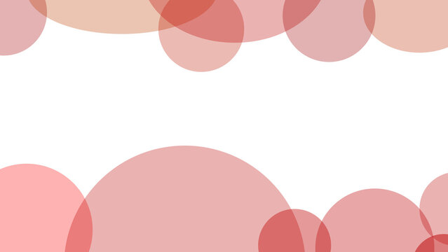 transparent background red bubbles