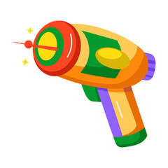 Obraz premium A flat style icon showing a dispensing ball 