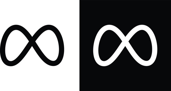 Meta Logo Icon Set. Social Media Branding and Tech Company Symbols. Social Network and Digital Connectivity Symbol Collection