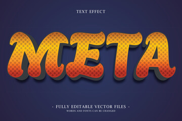 Bold Gradient Dotted Text Effect