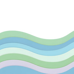 Abstract wavy patterns