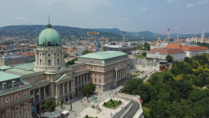 Obraz premium Buda Castle Hill in Budapest