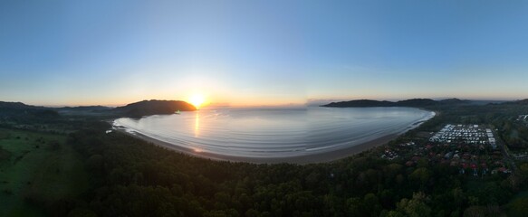 Playa Los Vivos Sunrise: Playa Los Vivos's Peaceful Coastal Beauty