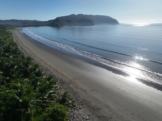 Peaceful morning at Playa Los Vivos, Costa Rica