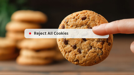 Cookie finger warning internet privacy consent digital future cookie finger warning internet privacy consent digital literacy intelligence science